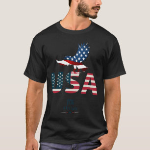 Lycklig Independence day 4 juli T Shirt