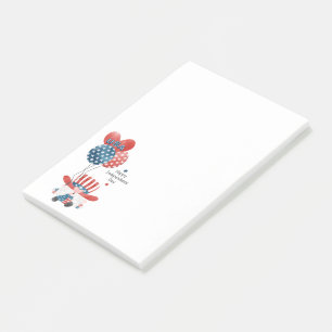 Lycklig Independence day Gnome Post-it Block