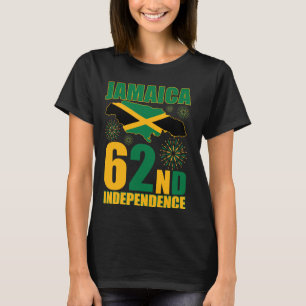 Lycklig Independence day Jamaica sedan 1962 Proud T Shirt