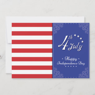 Lycklig Independence day Julkort