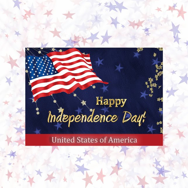 Lycklig Independence day-kort Helgkort (Skapare uppladdad)