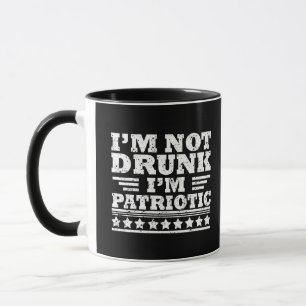 Lycklig independence day lustig 4:e July Mugg