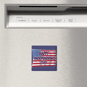 Lycklig Independence day Magnet