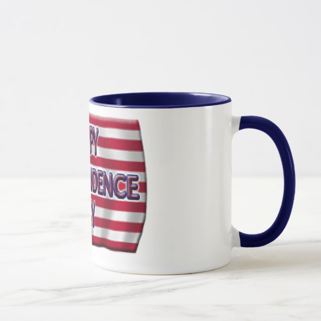 Lycklig Independence day Mugg (Höger)