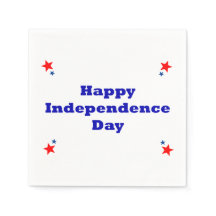 Lycklig Independence day Napkins