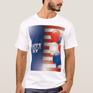 Lycklig Independence day T-Shirt Design
