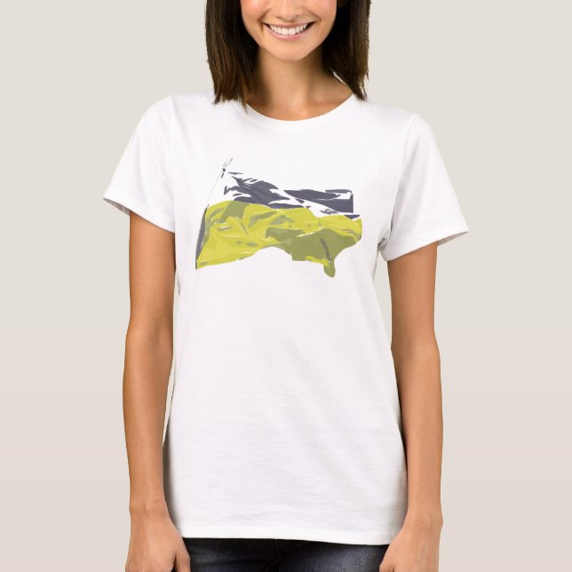 Lycklig independence day Ukraina!   T Shirt (Framsida)