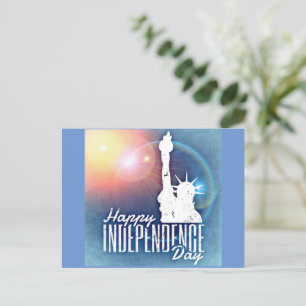 Lycklig Independence day Vykort