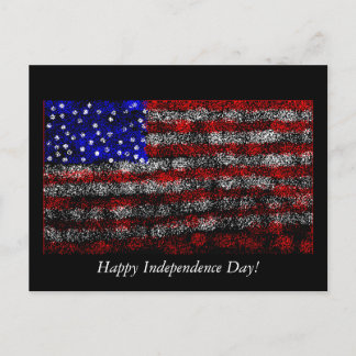 Lycklig Independence day! Vykort