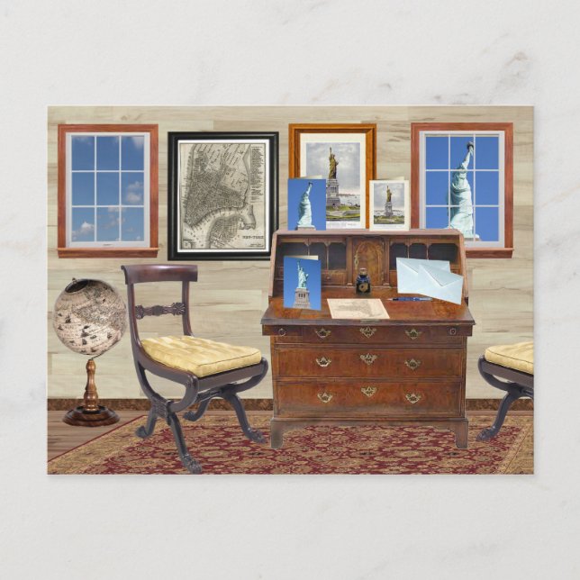 Lycklig Independence day Vykort (Framsida)