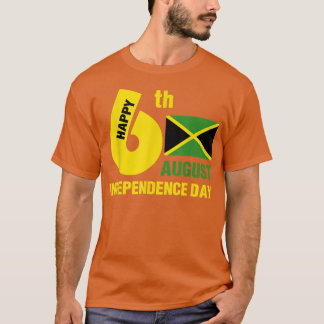 Lycklig Independence Jamaica Est 6e augusti 1962 S T Shirt