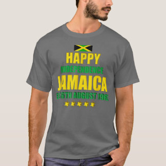 Lycklig Independence Jamaica, Est 6e augusti 1962, T Shirt