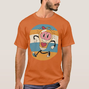 Lycklig inom t shirt