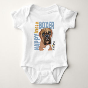 Lycklig Insta Boxer - Zani Mo Hund T Shirt