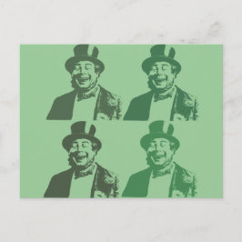 Lycklig Irish Fellow Vykort