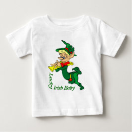 Lycklig irländsk baby t shirt