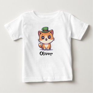 Lycklig irländsk rödhårig katt t shirt