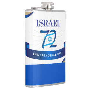 Lycklig Israel Independence day Blue Star of David Fickplunta