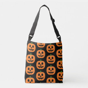 Lycklig Jack-O-Lantern Axelväska