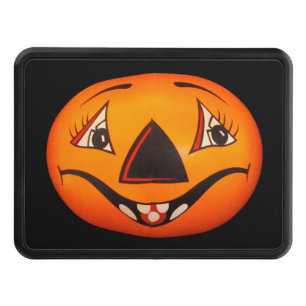 Lycklig Jack O’ Lantern Halloween Dragkroksskydd