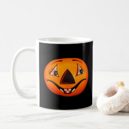 Lycklig Jack O’ Lantern Halloween Kaffemugg