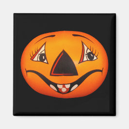 Lycklig Jack O’ Lantern Halloween Magnet