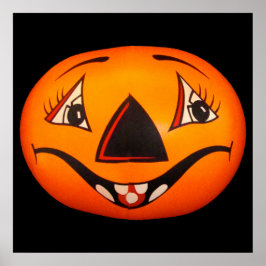 Lycklig Jack O’ Lantern Halloween Poster