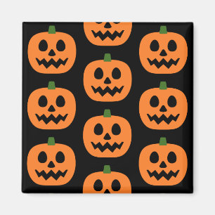 Lycklig Jack-O-Lantern Magnet