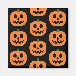 Lycklig Jack-O-Lantern Magnet