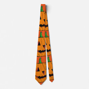 Lycklig Jack o lantern Tecknad Mönster Slips
