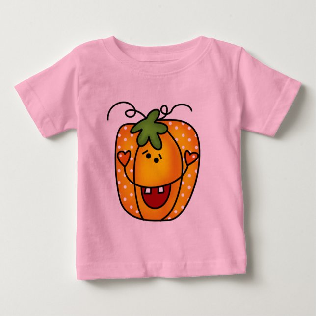 Lycklig Jack o lantern Tshirts och gåvor (Framsida)