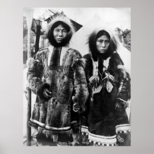 Lycklig jack och fru: 1904 poster