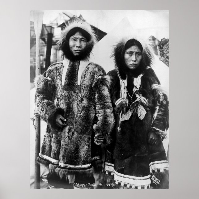 Lycklig Jack och fru: 1904 Poster (Framsidan)