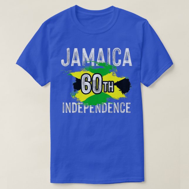 Lycklig Jamaica 60:e Independence day Costume Jama T Shirt (Design framsida)