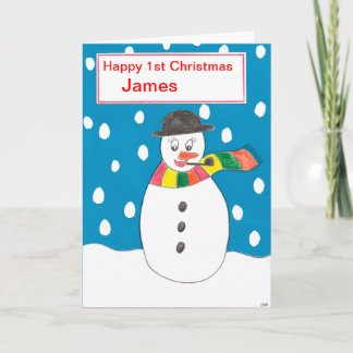 Lycklig James Helgkort