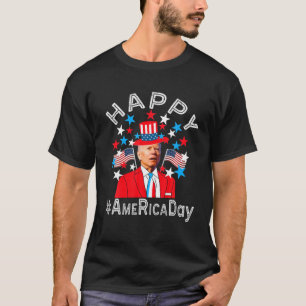 Lycklig Joe Biden 4 juli, Memorial Independence T Shirt