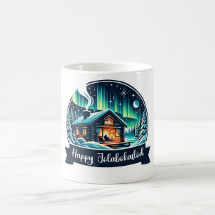 Lycklig Jolabokaflod Kaffemugg