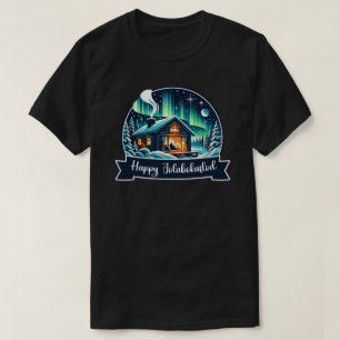 Lycklig Jolabokaflod T Shirt