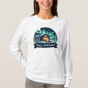 Lycklig Jolabokaflod T Shirt