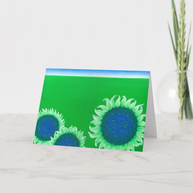 "Lycklig jorddag!",  Kort (Framsida)