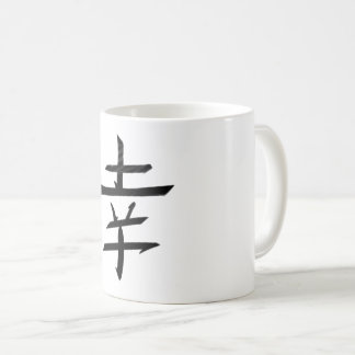 Lycklig Joy Happiness - Kanji Japan Kaffemugg