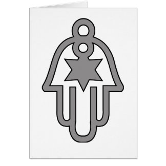 LYCKLIG JUDE FÖR HAMSA HÄLSNINGSKORT