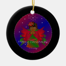 Lycklig jul Angel Baby Värld runt