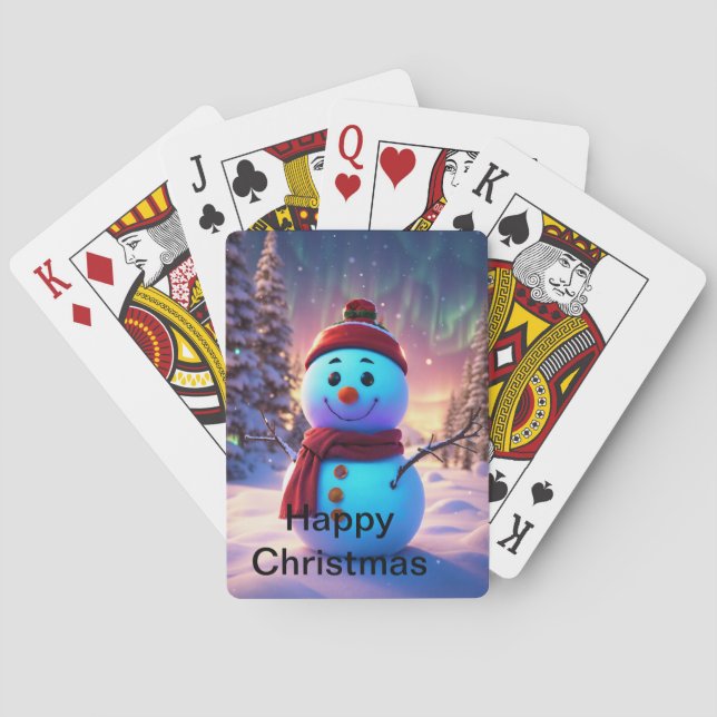 Lycklig jul casinokort (Baksidan)