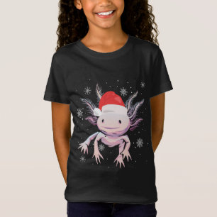 Lycklig jul, djur, julafton, amfibier, söta en t shirt