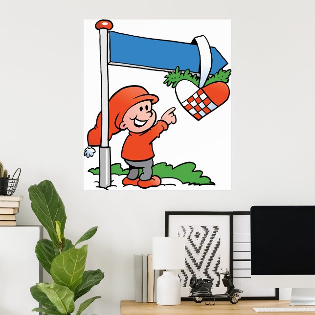 Lycklig Jul Elf Poster (Skapare uppladdad)