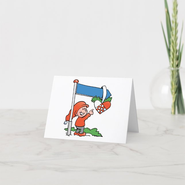 Lycklig jul Elf Tack Kort (Skapare uppladdad)