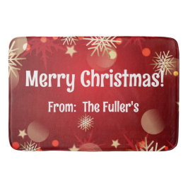 Lycklig jul God jul Sweater Festive Helgdag Badrumsmatta