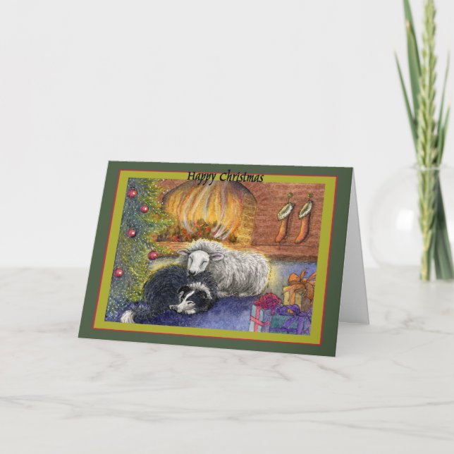 Lycklig jul! helgkort (Framsida)