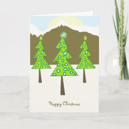 Lycklig jul helgkort